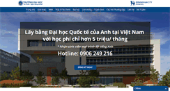 Desktop Screenshot of kinhdoanh.edu.vn